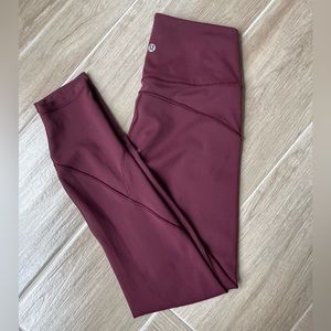 Lululemon In Movement Tights Everlux leggings